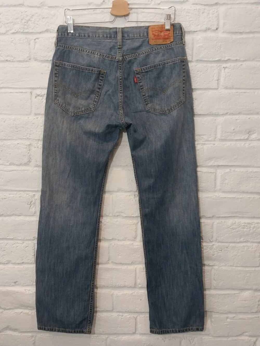 Levi's Jeans 527 Slim Bootcut Men 32x32 Blue Faded Medium Wash Denim Mid Rise